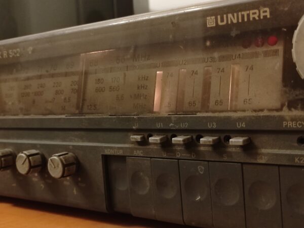 Unitra R 502 - Podświetlenie (brudne)