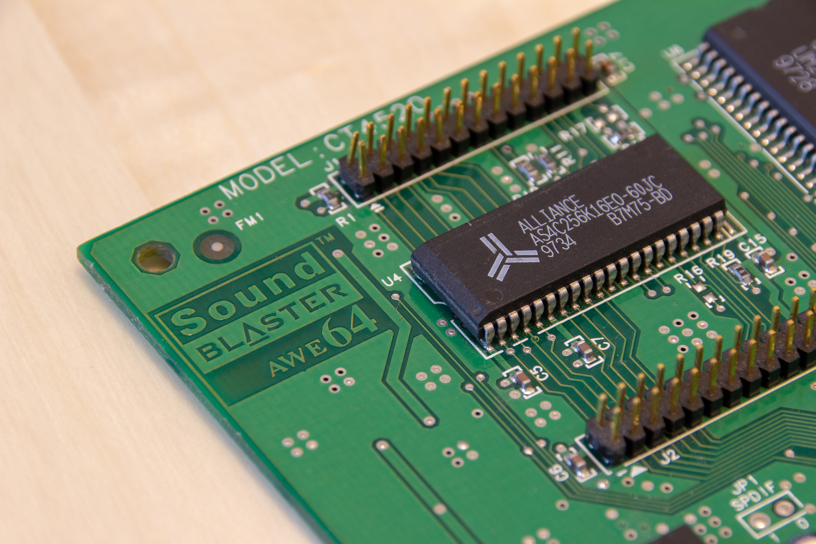 Oznaczenie Sound Blaster AWE64